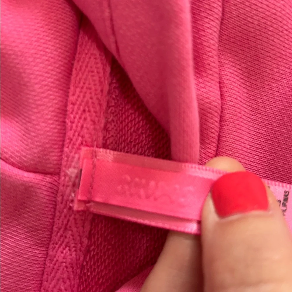 Skims Pink Hoodie Sweater - Picture 2 of 4